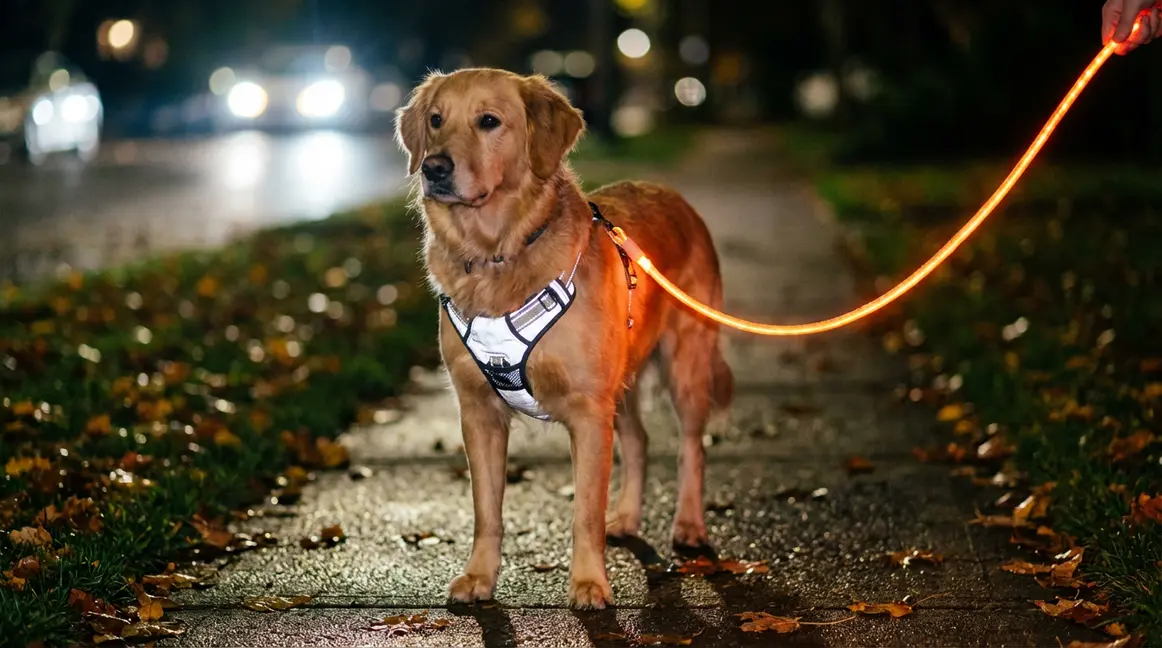 Light up dog leash amazon safety checks guide header image